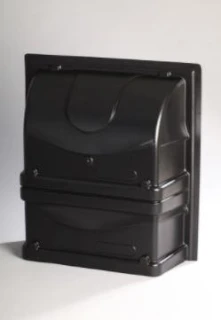 OS1p - osłona mała czarna przedłużana (850x900x300)