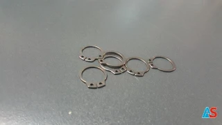 Pierścień zabezpieczający a2 na wale 15